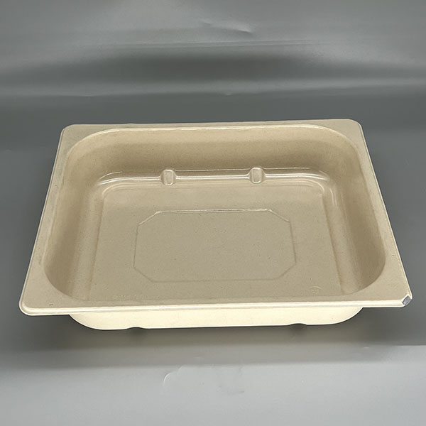 325x265mm Large PFAS-Free Laminated Bagasse Trays