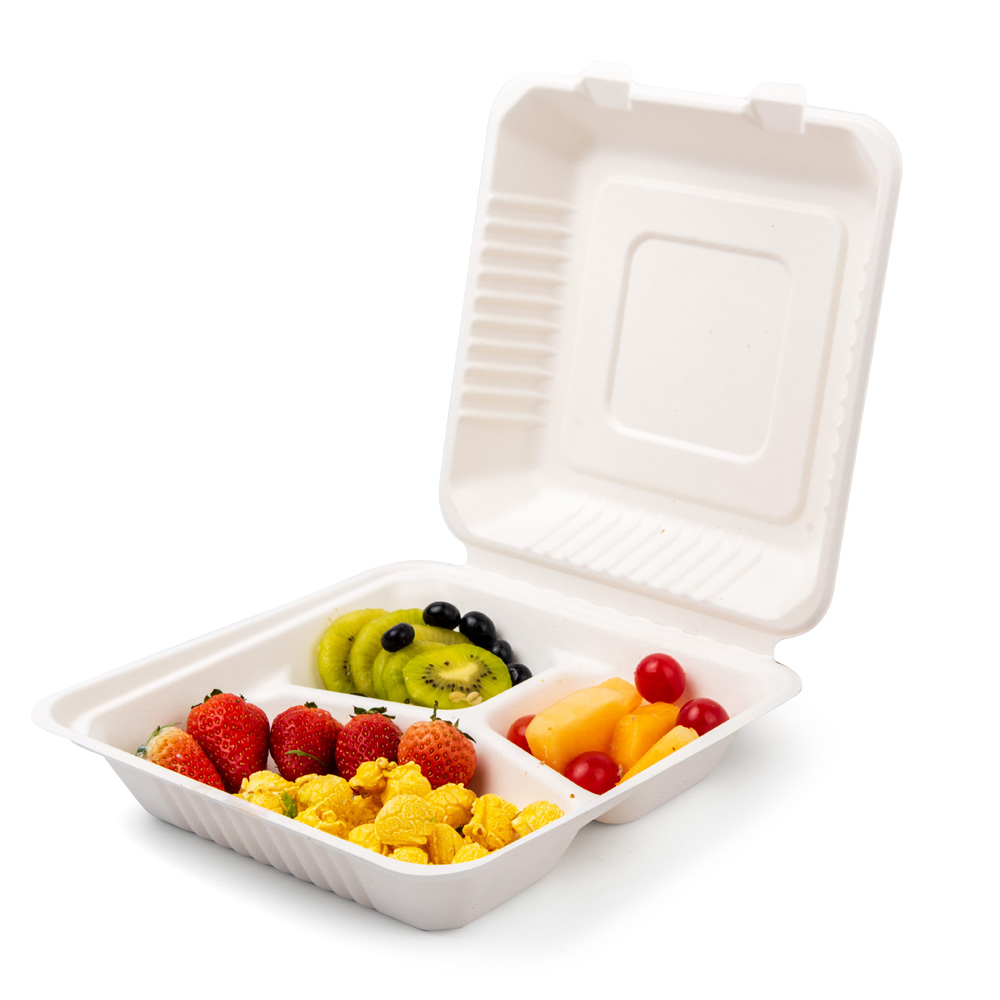Bagasse Box Manufacturer - Compostable Sugarcane Food Boxes Wholesale