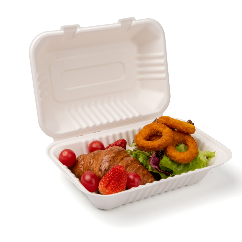 Bagasse Box Manufacturer - Compostable Sugarcane Food Boxes Wholesale