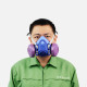 Non-powered Air-purifying Particle Respirator