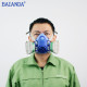 Half Mask With Ammonia And Methylamine Cartridge Respirator