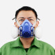 Half Mask With Formaldehyde And Certain Organic Vapors Cartridge P95 Particulate Filter