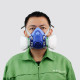 Half Mask With Ammonia And Methylamine Cartridge P95 Particulate Filter