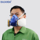 Half Mask With Organic Vapor And Acid Gas Cartridge P95 Particulate Filter