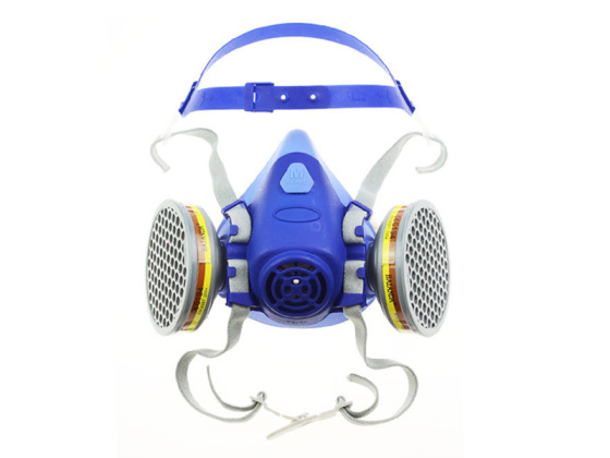 Supply Half Mask With Ammonia And Methylamine Cartridge Respirator ...