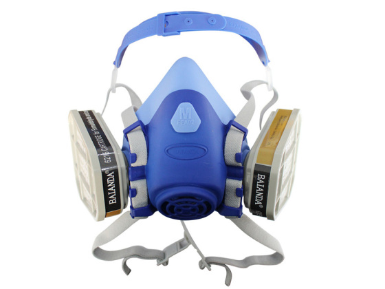 Supply Half Mask With Ammonia And Methylamine Cartridge Respirator ...