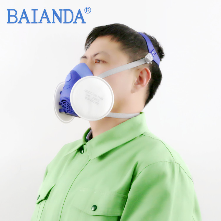 elastomeric half facepiece respirator