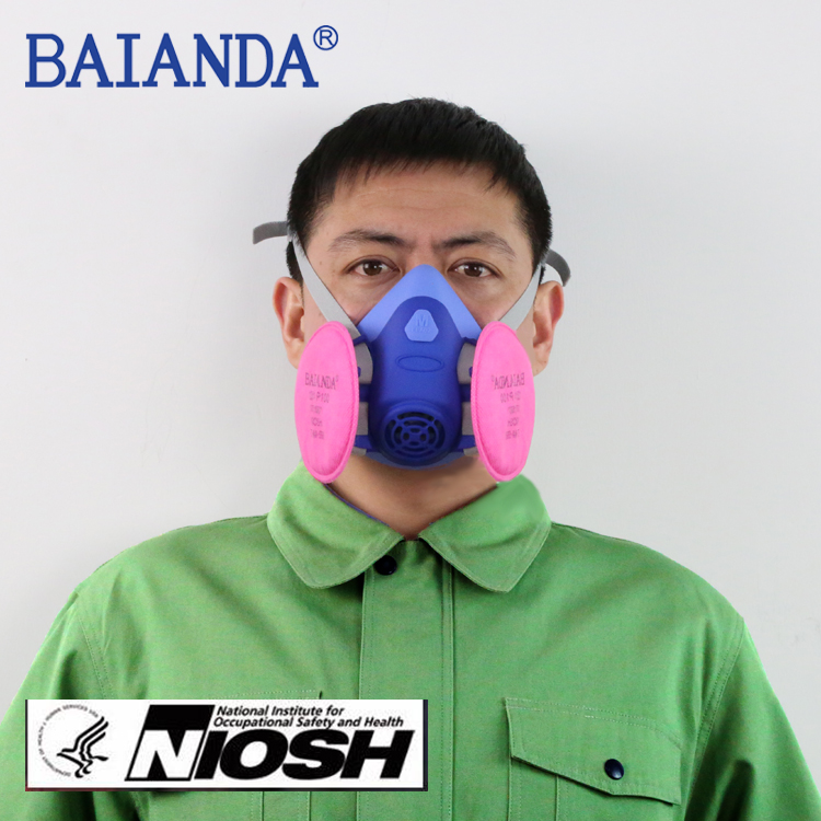 solids and liquid aerosols respirator