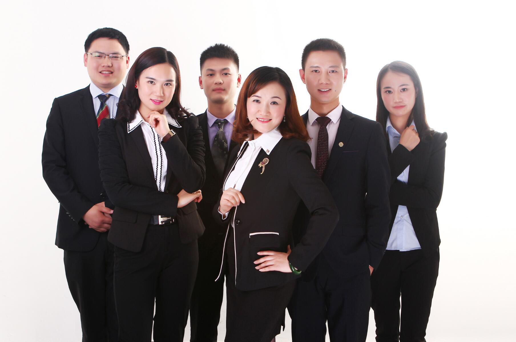 Professionelles Außenhandelsteam