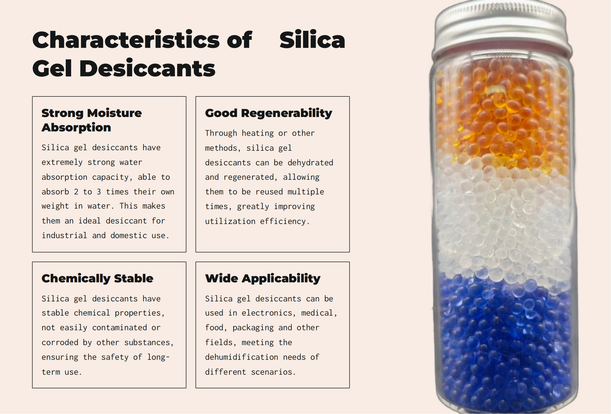 Silica Gel Moisture Absorber