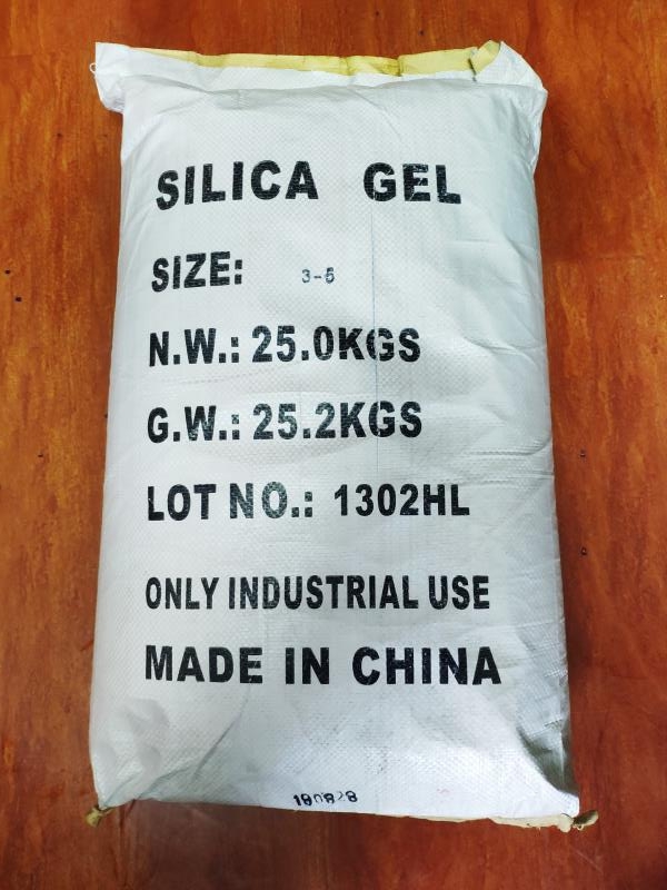 Silica gel desiccants