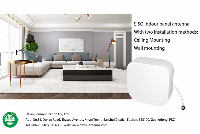 NEW PANEL ANTENNAS WITH TWO INSTALLATION