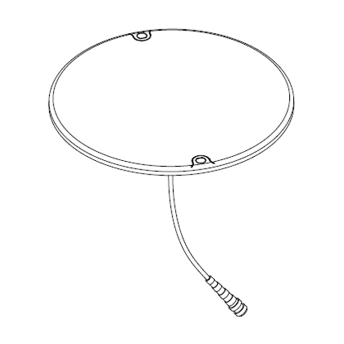 Antennes de montage au plafond minces UHF SISO Omni 350-6000 MHz