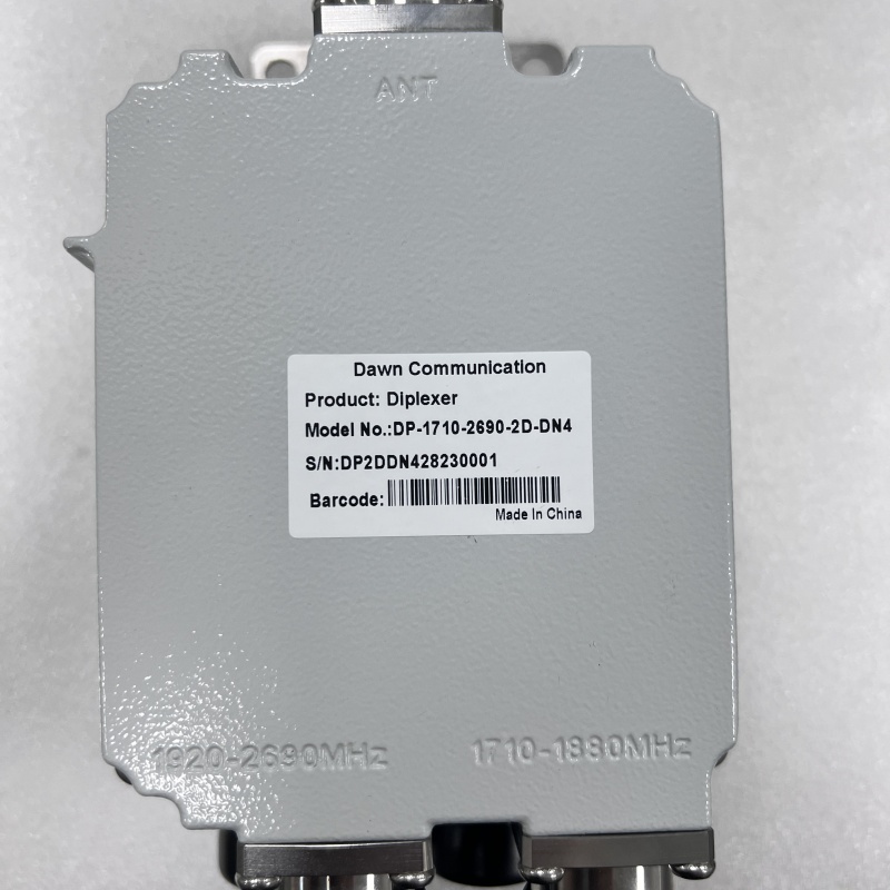 Dubbel 1710-1880MHz /1920-2690MHz diplexer