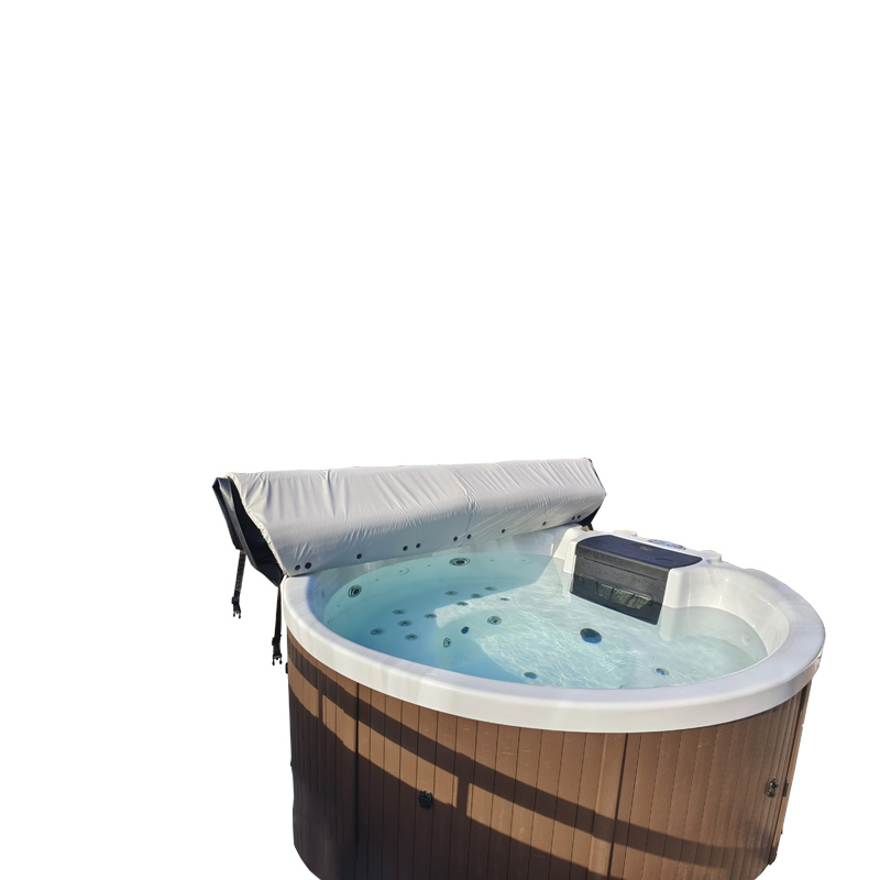 Rollaway Rolling Rollable Hot Tub Spa Cover