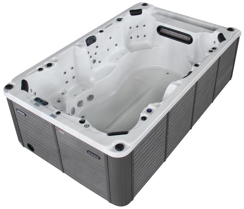 Small swim spa pool - 8803 with one super swim jet