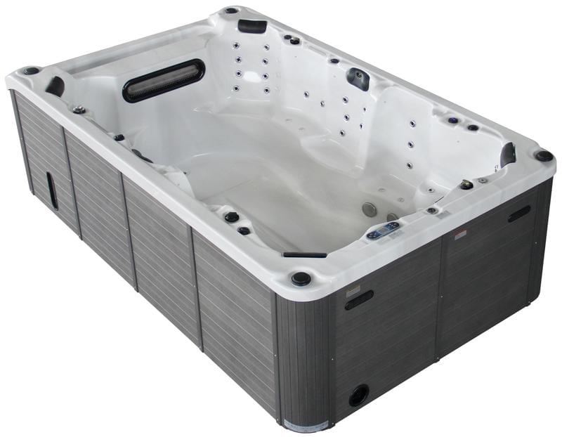 Small swim spa pool - 8803 with one super swim jet