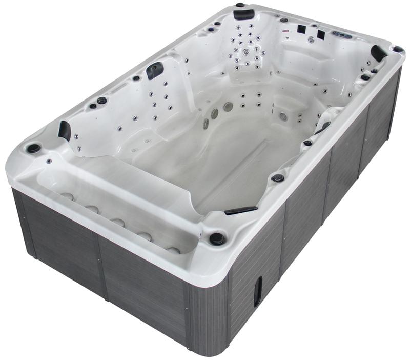 Small swim spa pool - 8803 with one super swim jet