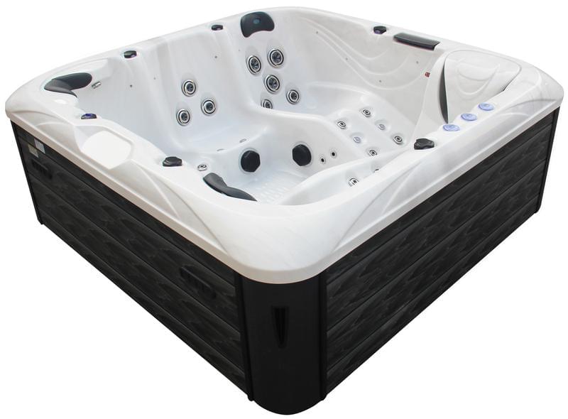 5 person square hot tub - 2202