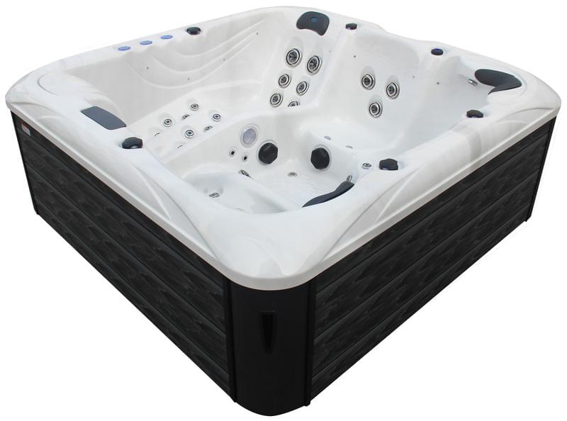 5 person square hot tub - 2202