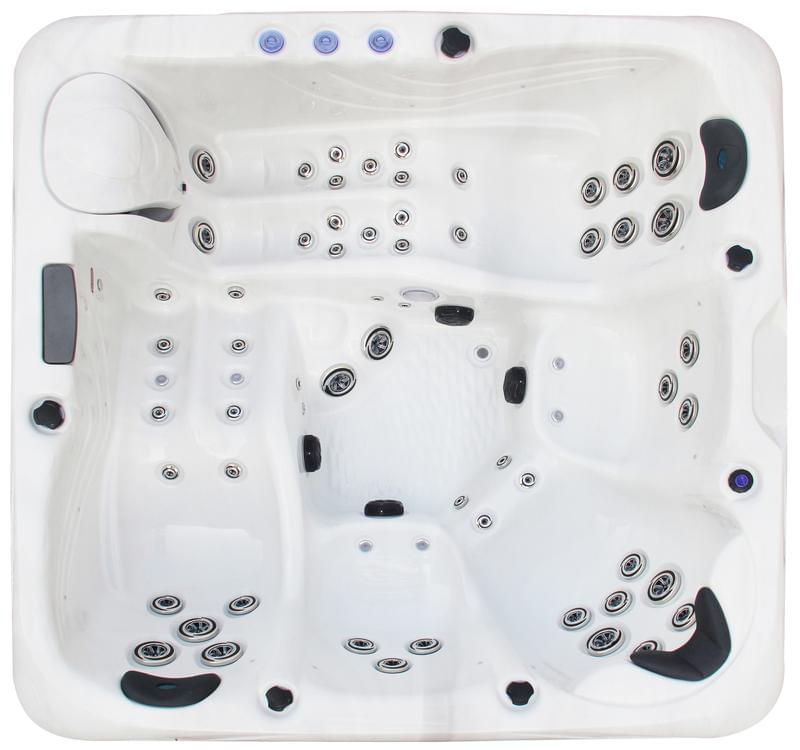 5 person square hot tub - 2202