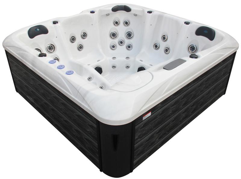 5 person square hot tub - 2202