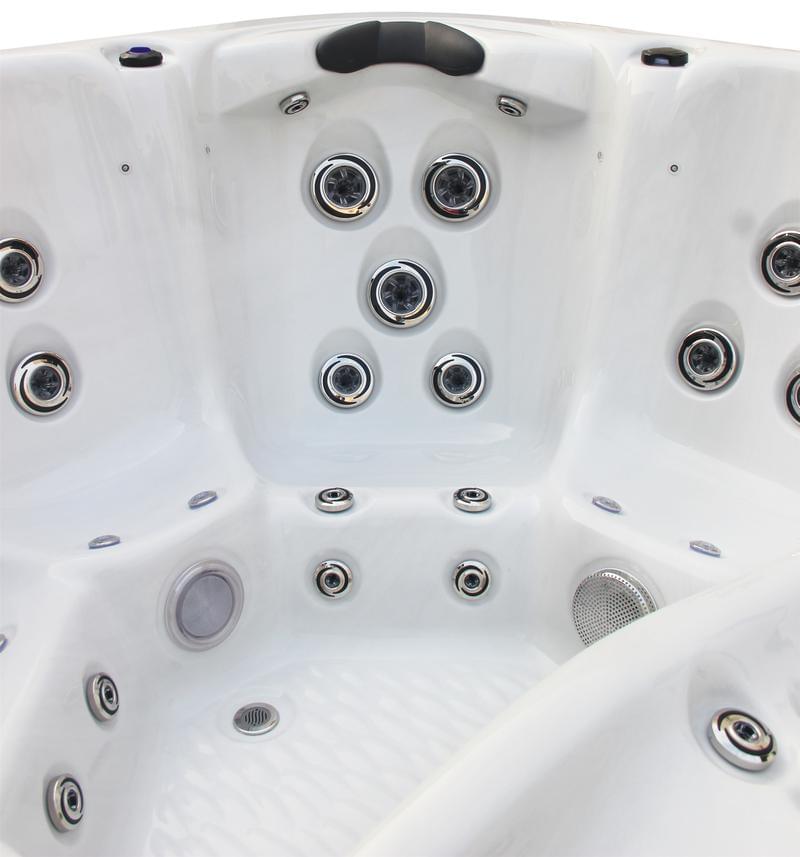 6 person outdoor hot tub - 2201