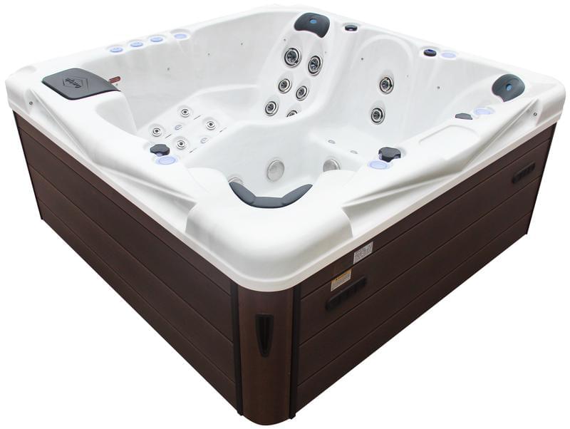 6 person square hot tub - 1101