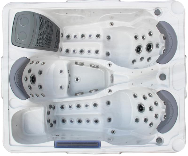 3 person outdoor hot tub - 2003T