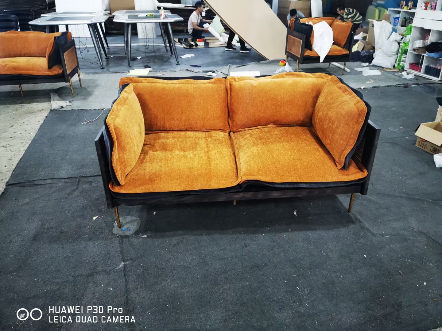 fabric sofa