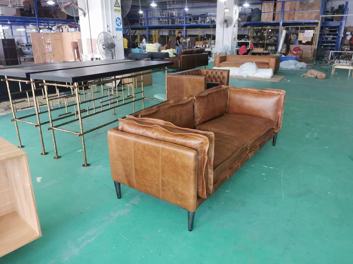 100 genuine leather couches