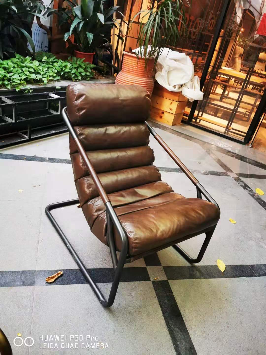 antique recliner chair