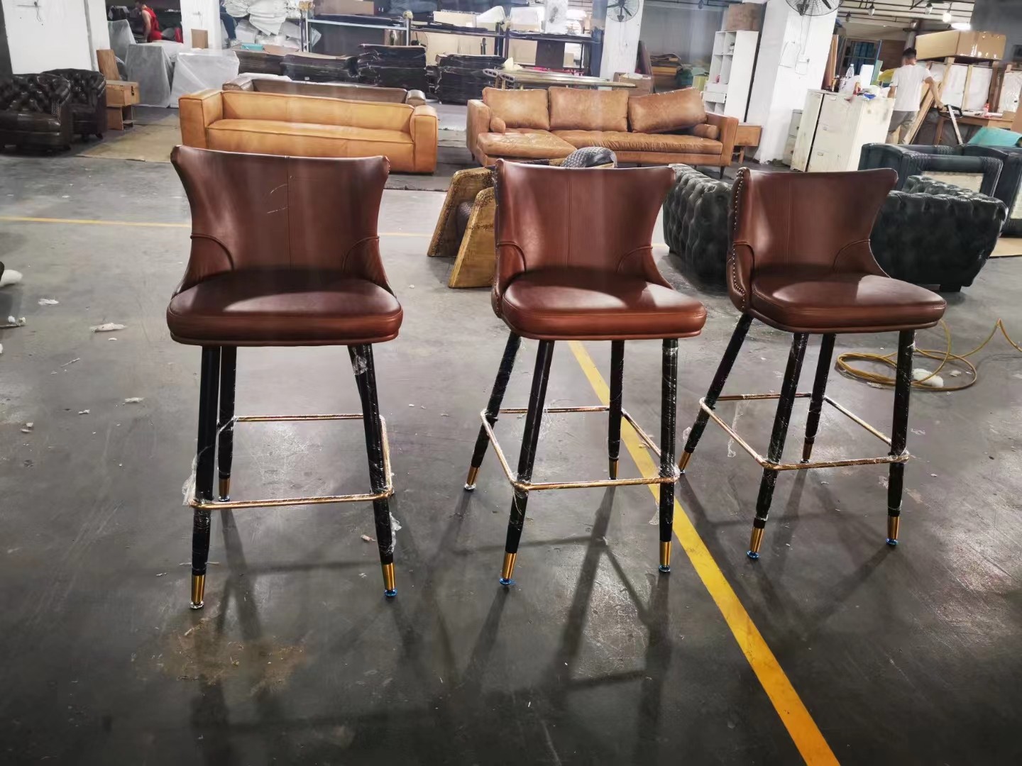 leather bar chairs