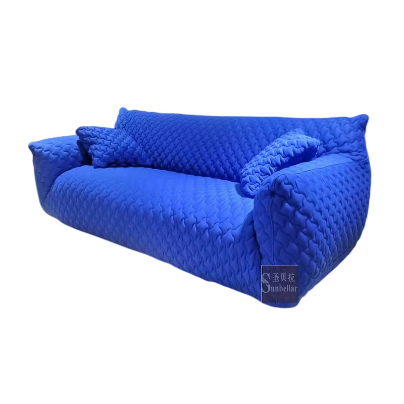 Supply Modern blue velvet sofa living room Wholesale Factory - Foshan
