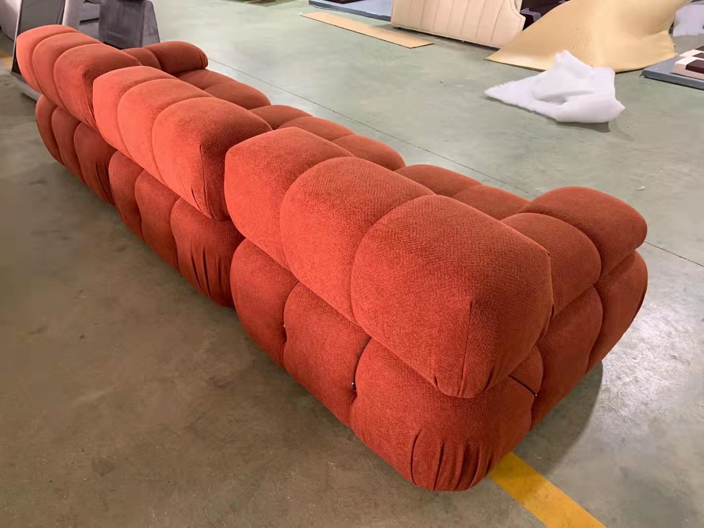 velvet sectional couch