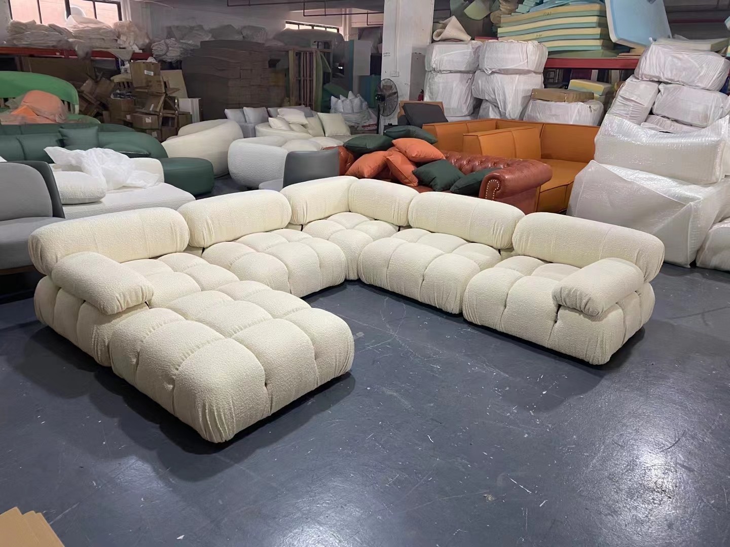 velvet 3 seater sofa