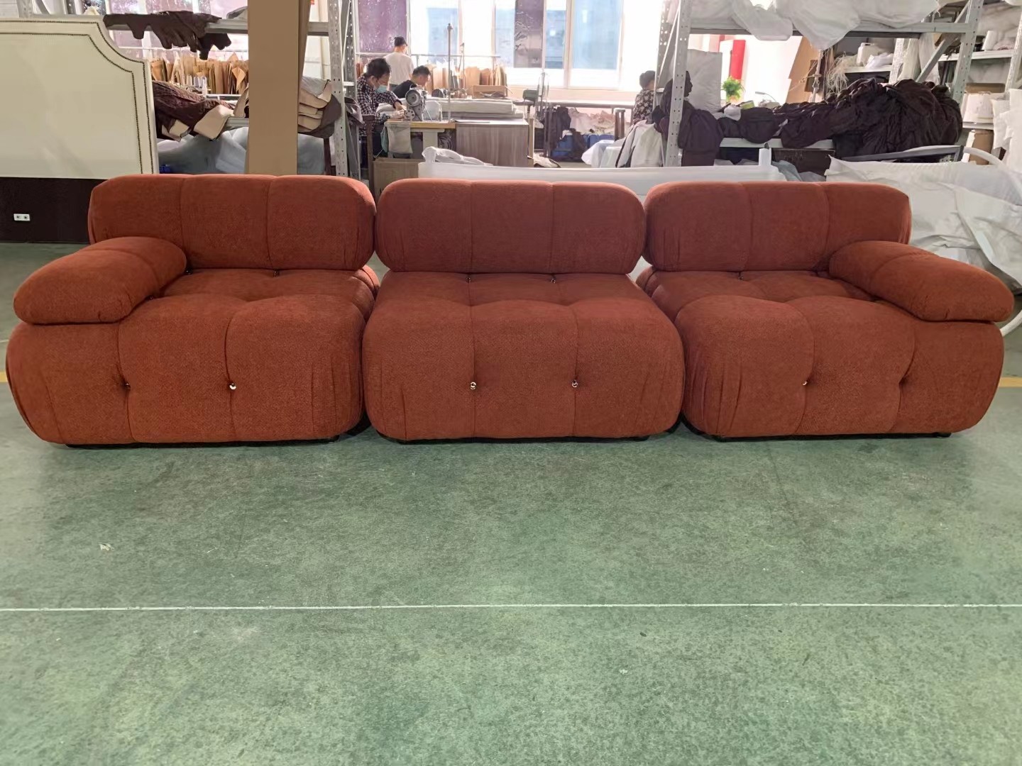 velvet sectional couch