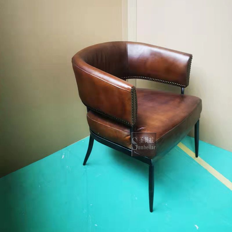 brown leather chairs dining