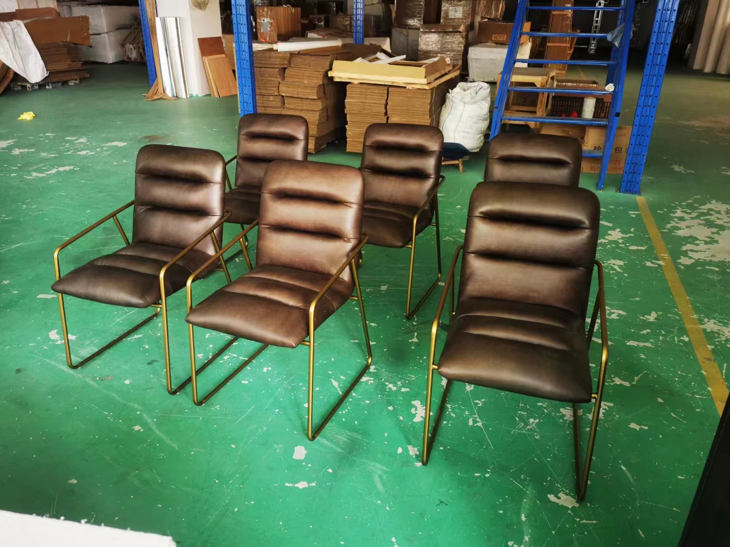 dining chairs with metal legs