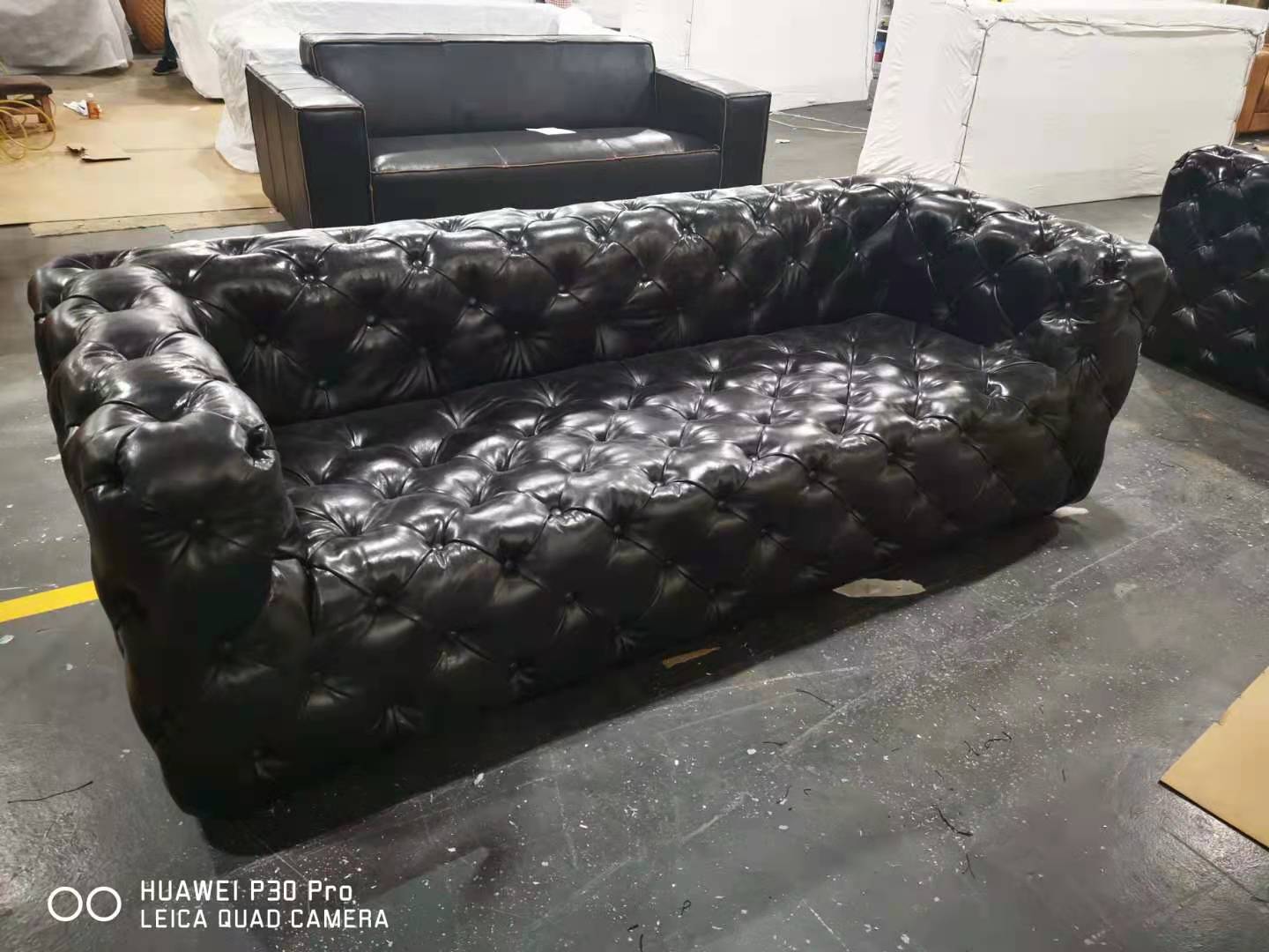 leather chesterfield sofa