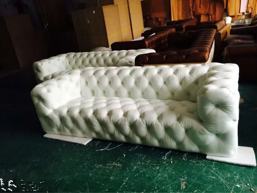 brown chesterfield sofa