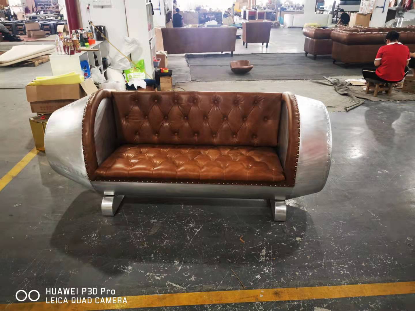 2 seater chesterfield sofa