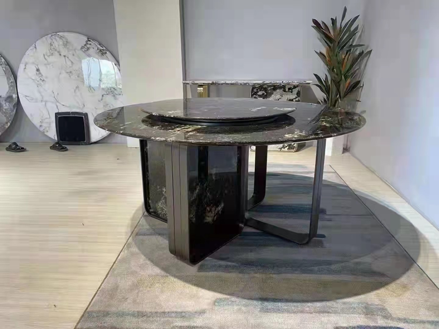 marble top dining table