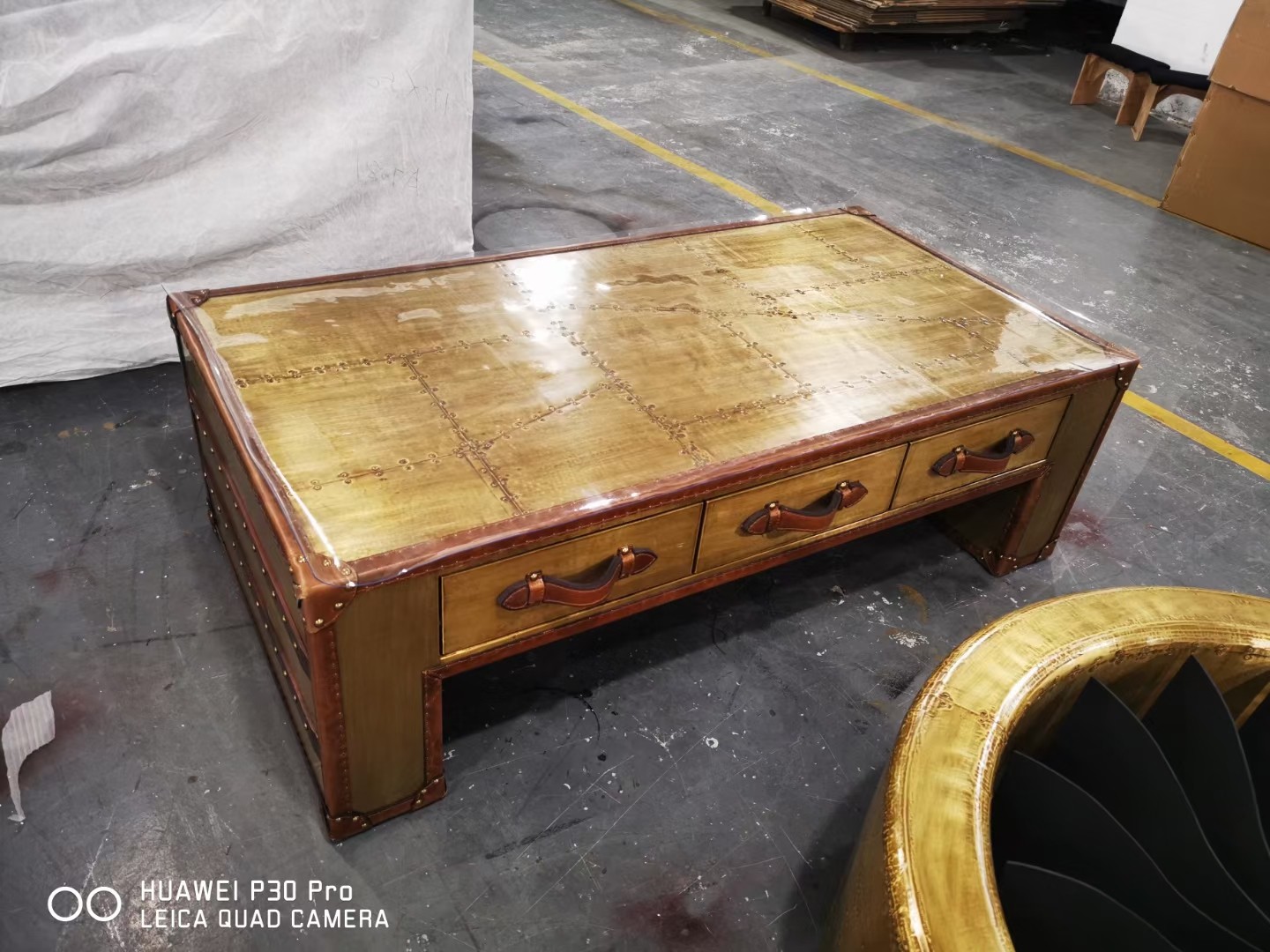 trunk coffee table with storage