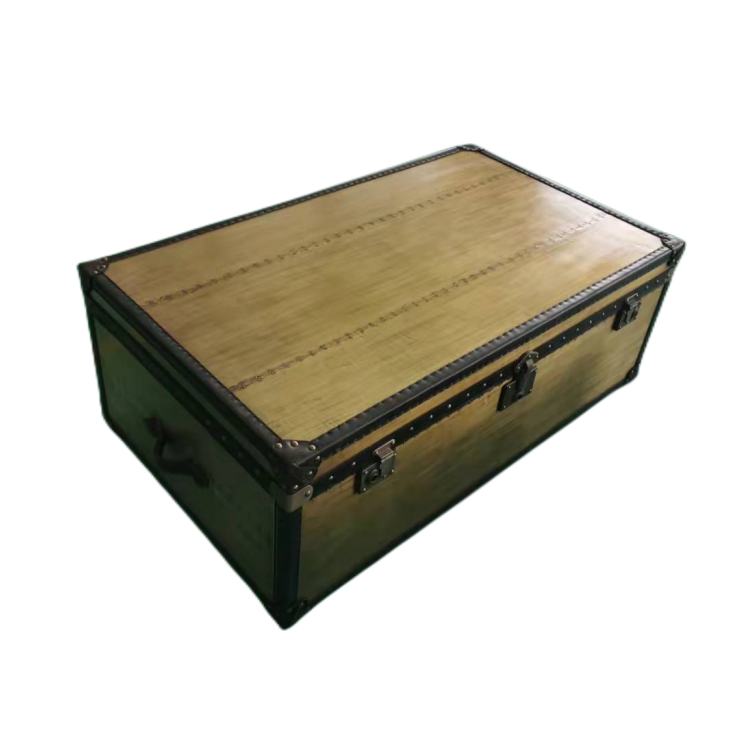 Supply Antique gold coffee table with storage Wholesale Factory
