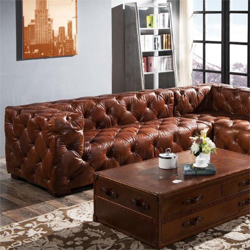 Supply Living room chesterfield sofa Wholesale Factory - Foshan ...