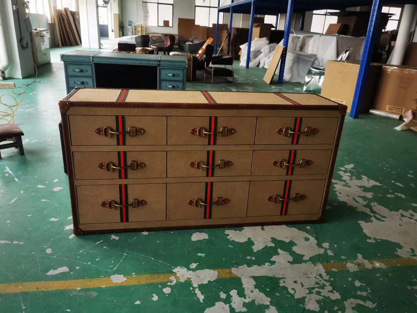 vintage storage cabinet with drawers