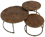 small cofffee table set of 3