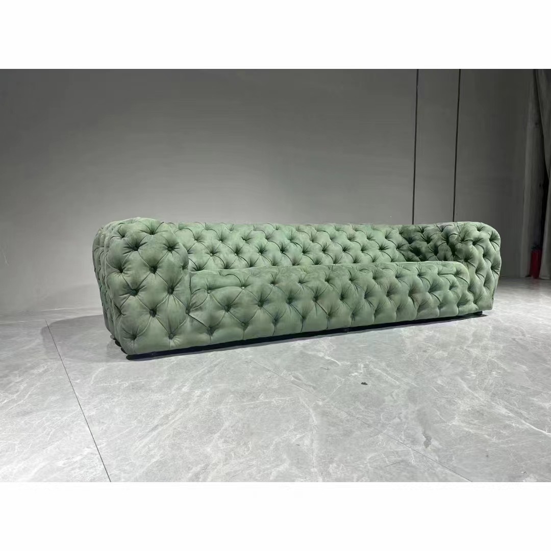 velvet chesterfield sofa