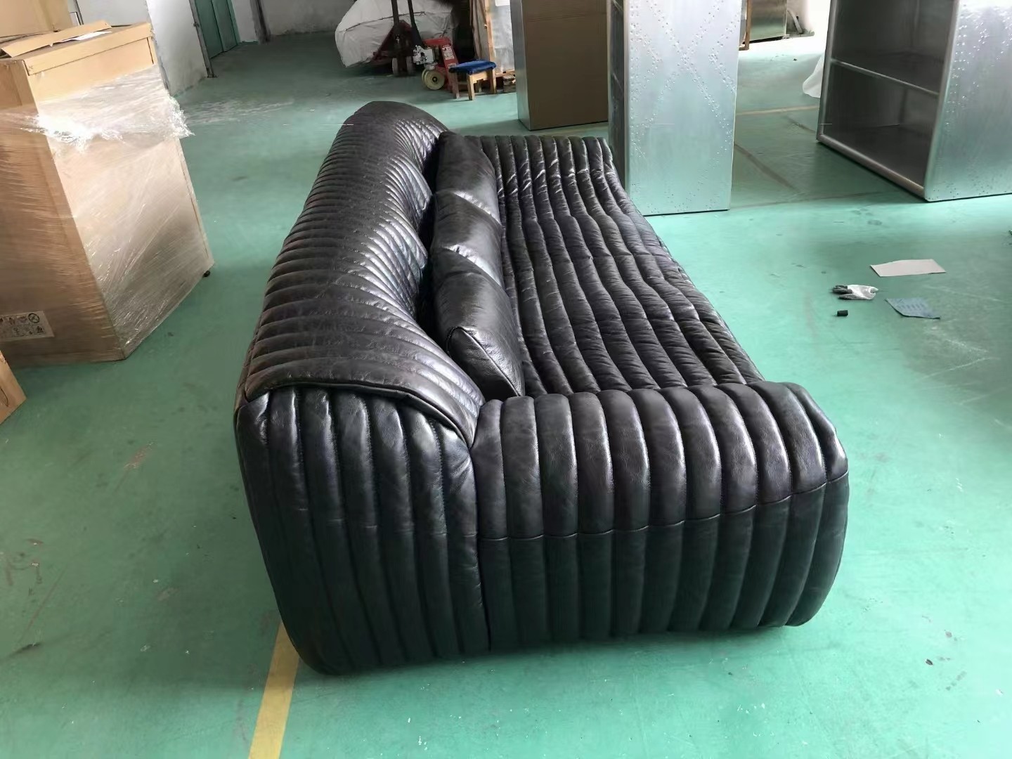 pure leather sofa